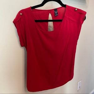 Red Windsor Blouse